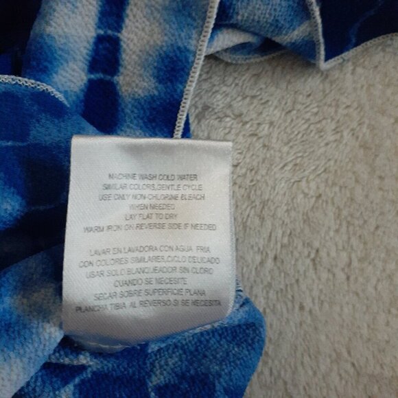 Speechless Kids Girl's Size 7 Blue White Tie Dye Shirt Skort Two Piece Boho Set - Picture 7 of 14